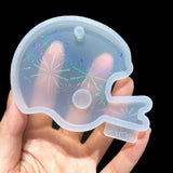 6Pcs DIY Baseball Cap Keychain Pendant Molds for Valentine Gift