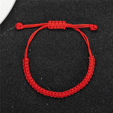 6Pcs Tibetan Buddha Amulet Bracelets Multicolor Lucky Bracelet