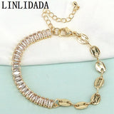 6Pcs CZ Zircon Tennis Bracelets for Women