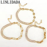 6Pcs CZ Zircon Tennis Bracelets for Women