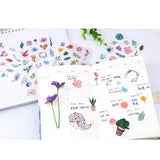 6Pcs Flower Leaves Resin Sticker Mold Fillers Jewelry