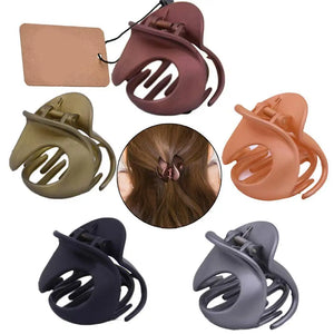 6Pcs Vintage Non Slip Hair Clamps for Women - Random