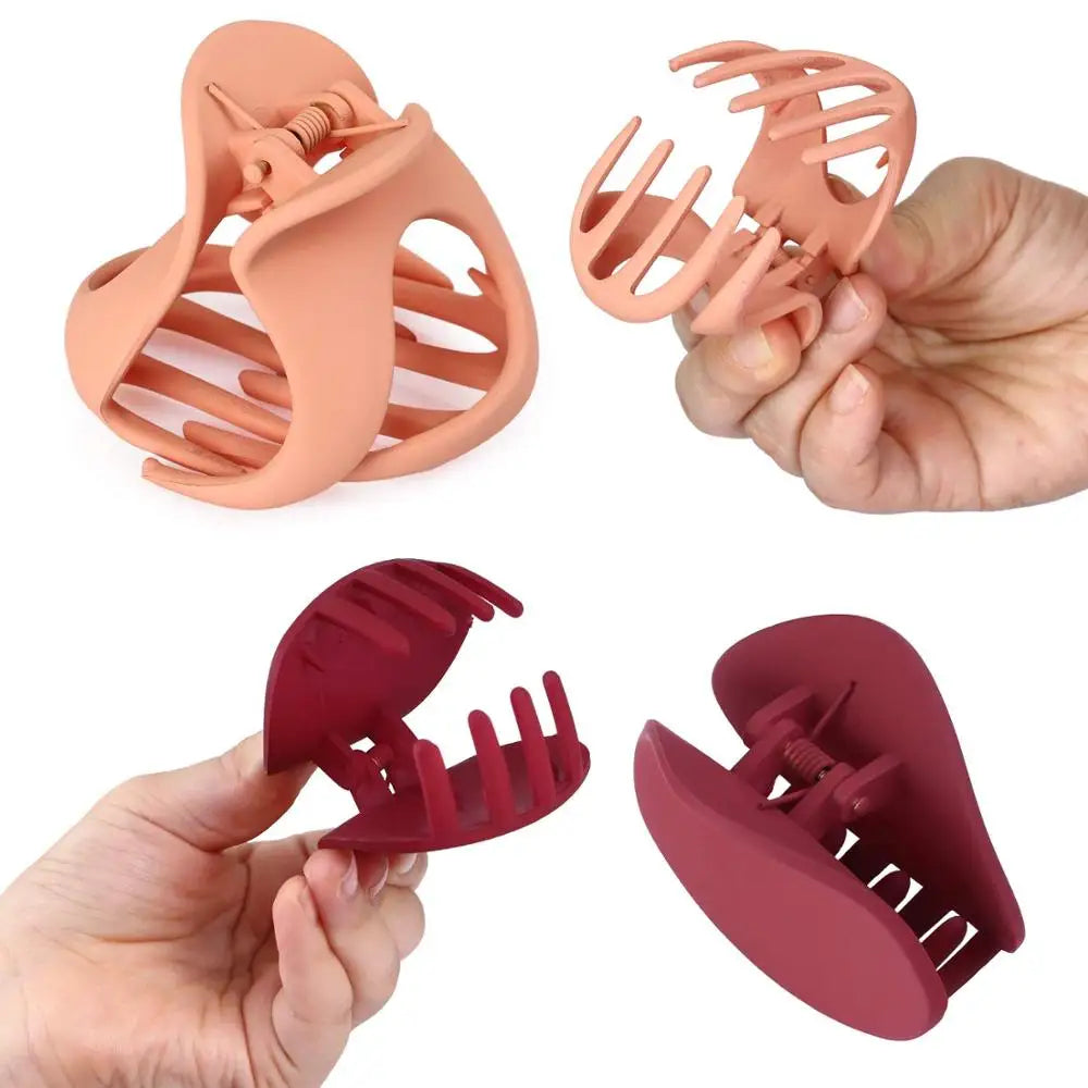 6Pcs Vintage Non Slip Hair Clamps for Women - Random