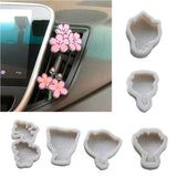 6Pcs Line Drawing Flower Epoxy Resin Molds Art Crafts Tools