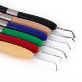 6Pcs Dental Resin Filler Restoration Kit w/ Silicone Handle