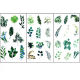6Pcs Leaves Resin Sticker Epoxy Resin Mold Frame Fillers Material