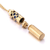 6Pcs 316L Steel Aromatherapy Necklace Women Perfume Diffuser Jewelry