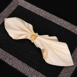 6Pcs Hotel Napkin Ring Holder Leaves Buckle Christmas Wedding Party Decoration