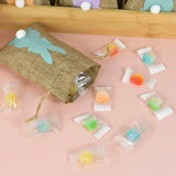 6Pcs Natural Jute Burlap Bags Easter Drawstring Pouches Gift Bag Supplies
