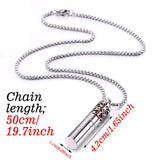 6Pcs Mixed Stainless Steel Aromatherapy Necklace