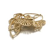 6Pcs/Lot Raw Brass Butterfly Moth Charms Pendants for DIY Jewelry Making