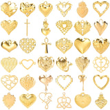 6Pcs/Lot Stainless Steel Ankh Life Dagger Charms