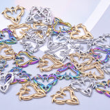 6Pcs/Lot Stainless Steel Ankh Life Dagger Charms