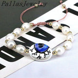 6Pcs Freshwater Pearl Bead Bracelet for Women