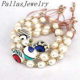 6Pcs Freshwater Pearl Bead Bracelet for Women