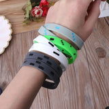 6Pcs Miner Crafting Style Character Bracelets Pixelated Theme Party Favor