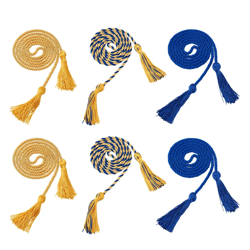 Polyester Graduation Honor Cord Tassel Pendant Decoration DIY Jewelry Findings
