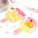 6Pcs Resin Silicone Tray Molds Large Serving Board Epoxy Resin DIY Craft Tools