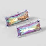 6Pcs Geometric CZ Ear Cuff Clip Earrings Set Women Jewelry Gift