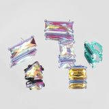 6Pcs Geometric CZ Ear Cuff Clip Earrings Set Women Jewelry Gift