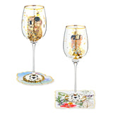 6Pcs Silicone Coaster Epoxy Resin Molds with Foil Flakes & Flowers