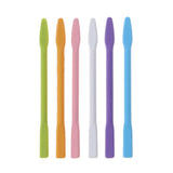6Pcs Silicone Stir Sticks Resin Mix Sticks for DIY Crafts