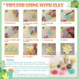 6Pcs Succulent Flower Pot Resin Silicone Mold Flower Jewelry Resin Casting Mold