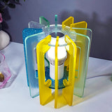 6Pcs Table Lamp Epoxy Resin Mold Silicone DIY Crafts Home Decoration Tools