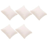 6Pcs Velvet Bracelet Watch Pillow Multicolor Cushion Holder Organizer