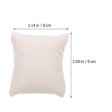 6Pcs Velvet Bracelet Watch Pillow Multicolor Cushion Holder Organizer