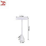 6Pcs PU Earring Jewelry Display Rack T Bar Stand 13.5cm