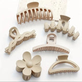 6Pcs Women Claw Clip Set Headwear Large Hair Claw for Girls
