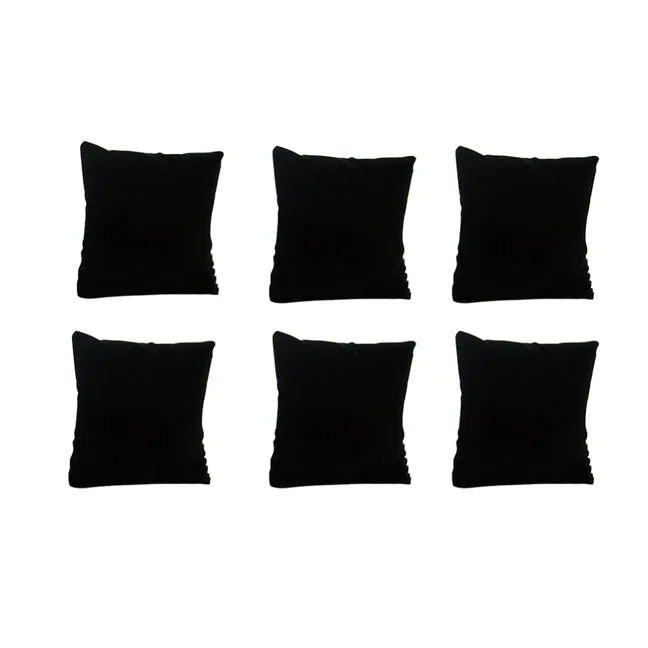 6Pcs Velvet Red Bracelet Bangle Watch Display Organizer