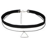 6Pcs Gothic Tattoo Lace Velvet Choker Necklaces Women Collar Femme Punk Style