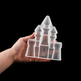 Castle Epoxy Resin Molds Villa Christmas House DIY Resin Epoxy Casting Mold