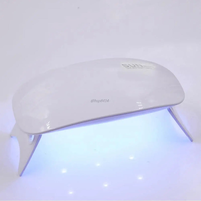 6W Mini UV Dryer Portable UV Resin Curing Lamp Nail Art Manicure