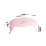 6W Mini UV Dryer Portable UV Resin Curing Lamp Nail Art Manicure