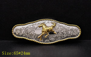 6X 65*24mm Cowboy Horse Leathercraft Bridle Saddles Belt Conchos
