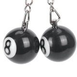6X Billiard Ball Key Chain No. 8