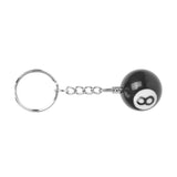 6X Billiard Ball Key Chain No. 8