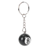 6X Billiard Ball Key Chain No. 8