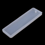 6X Rectangle Silicone Bookmark Mold for DIY Epoxy Resin Craft