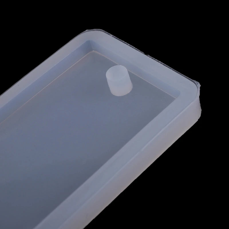 6X Rectangle Silicone Bookmark Mold for DIY Epoxy Resin Craft