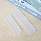 6X Rectangle Silicone Bookmark Mold for DIY Epoxy Resin Craft