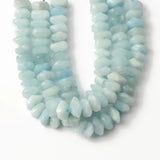 6X11MM Aquamarines Stone Beads Irregular Loose Spacer Beads