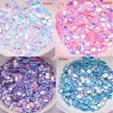 6X13mm Flat Round PVC Sequins Paillettes Craft Wedding Decor