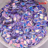 6X13mm Flat Round PVC Sequins Paillettes Craft Wedding Decor