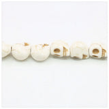 Multicolor Skull Turquoise Beads for DIY Jewelry Making