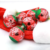 Xmas Ornaments Glitter Hanging Ball for Christmas Tree Decoration
