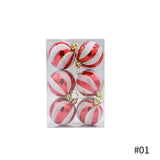 Xmas Ornaments Glitter Hanging Ball for Christmas Tree Decoration